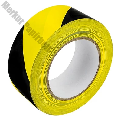 Jelzőszalag GRAND 48mm x 50m sárga-fekete