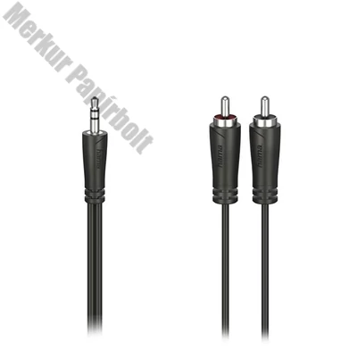 Kábel elosztó HAMA Jack 3,5mm/2RCA 3m