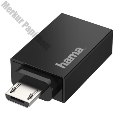 Kábel elosztó HAMA Micro USB/USB 2.0