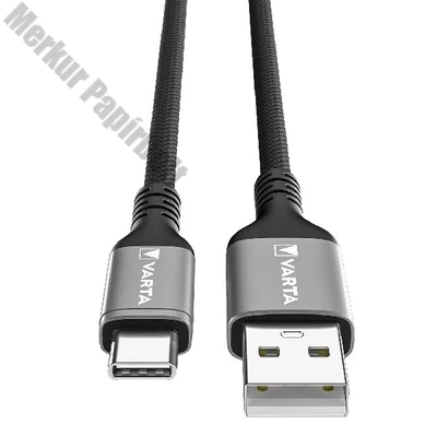 Kábel töltő és szinkronizáló VARTA USB-A - USB-C