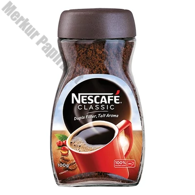 Kávé instant NESCAFE Classic üveges 100 g