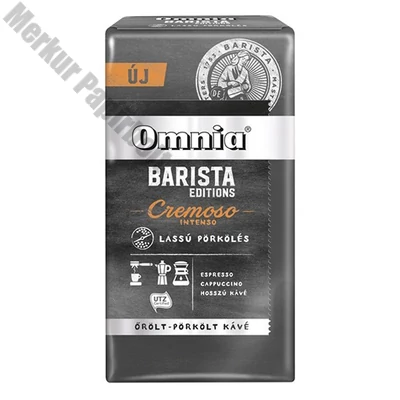Kávé őrölt DOUWE EGBERTS Omnia Barista Editions Cremoso Intenzo 225 g