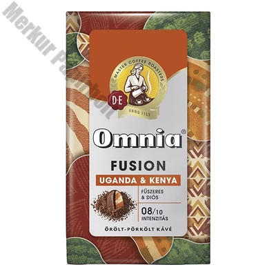 Kávé őrölt DOUWE EGBERTS Omnia Fusion Uganda & Kenya 225 g