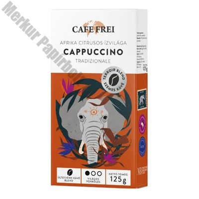 Kávé szemes CAFE FREI Afrikai Cappuccino Tradizionale 125 g