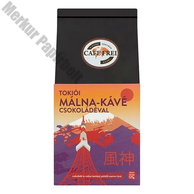 Kávé szemes CAFE FREI Tokiói Csoki-Málna 125 g