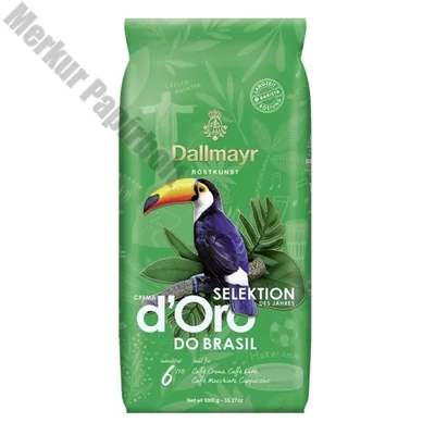 Kávé szemes DALLMAYR Crema d`Oro Selektion 2024 Brasil 1000 g