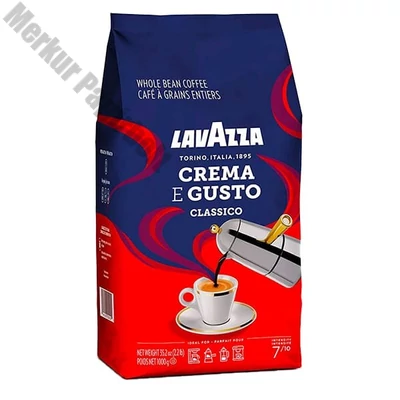 Kávé szemes LAVAZZA Crema e Gusto 1 kg
