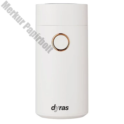 Kávédaráló DYRAS CFFG-250WH fehér