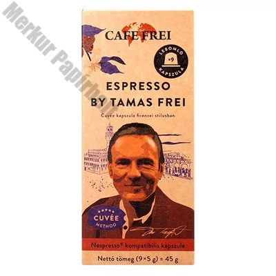 Kávékapszula CAFE FREI Nespresso Firenzei Espresso 9 kapszula/doboz