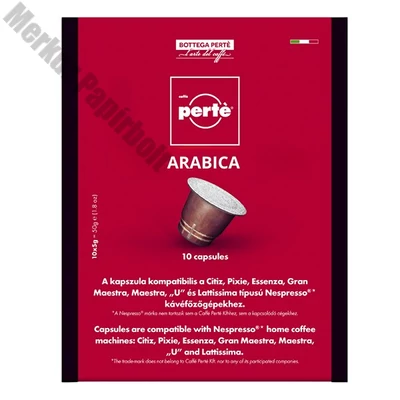 Kávékapszula CAFFÉ PERTÉ Ricco 10 darab/doboz