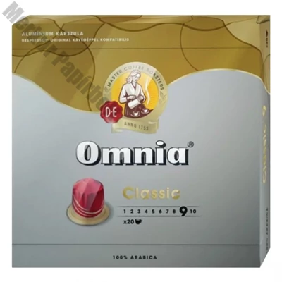 Kávékapszula DOUWE EGBERTS Omnia Nespresso Espresso Classic 20 kapszula/doboz