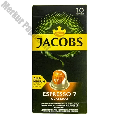 Kávékapszula JACOBS Nespresso Espresso 7 Classico 52 g 10 darab/doboz