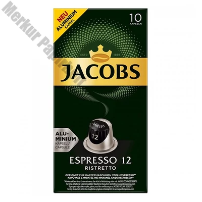 Kávékapszula JACOBS Nespresso Espresso Ristretto 52 g