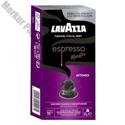 Kávékapszula LAVAZZA Nespresso Espresso Intenso 10 kapszula/doboz