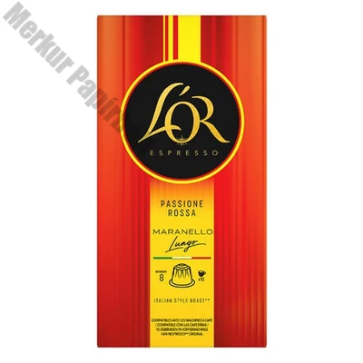 Kávékapszula L`OR Ferrari Maranello lungo Nespresso kompatibilis 10 kapszula/doboz