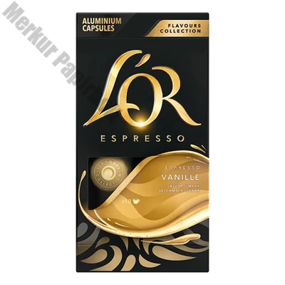 Kávékapszula L`OR Vanille Nespresso kompatibilis 10 kapszula/doboz