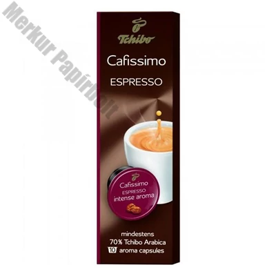 Kávékapszula TCHIBO Cafissimo Espresso Intense Aroma 10 kapszula/doboz