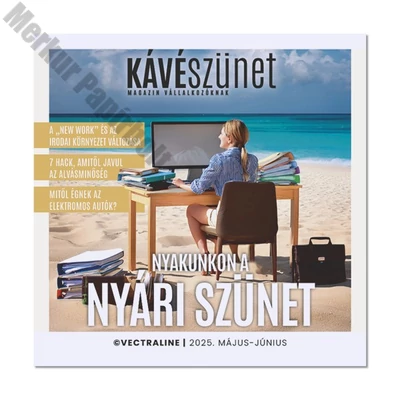 Kávészünet magazin 2025. május-június 5-6 szám.