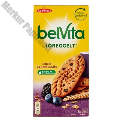 Keksz BELVITA Jó Reggelt! erdei gyümölcsös multipack 300 g