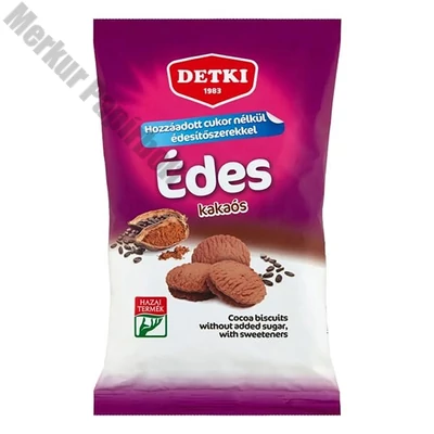 Keksz DETKI Vital Édes hozzáadott cukor nélkül kakaós 180 g