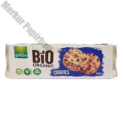 Keksz GULLON Bio Cookies csokoládé darabokkal 150 g