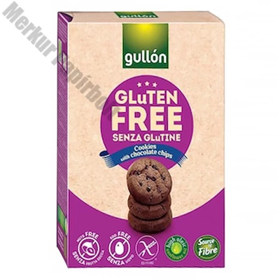 Keksz GULLON Choco Chips gluténmentes 200 g