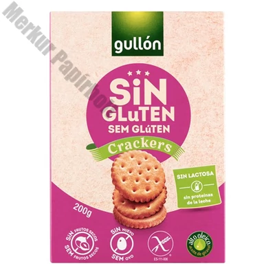 Keksz GULLON Cracker gluténmentes 200 g