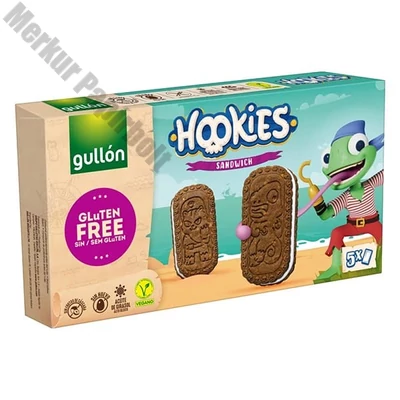 Keksz GULLON Hookies Crema gluténmentes 230 g