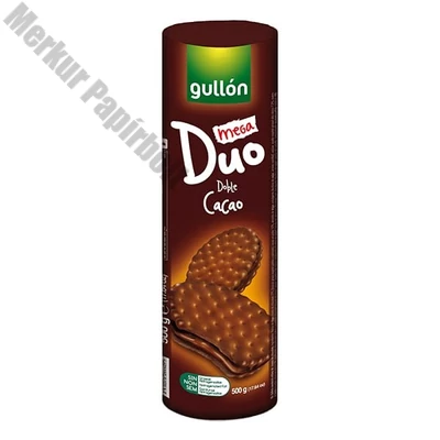 Keksz GULLON Mega Duo duplacsokis 500 g
