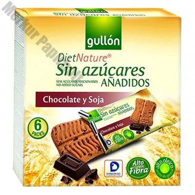 Keksz GULLON Snack csokis 144 g