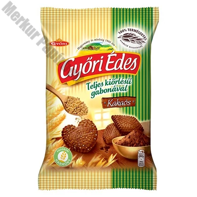 Keksz GYŐRI Édes teljes kiőrlésű kakaós 150 g