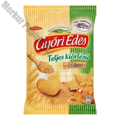 Keksz GYŐRI Édes teljes kiörlésű mézes 150 g