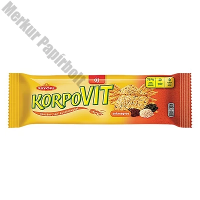 Keksz GYŐRI Korpovit sokmagvas 174 g