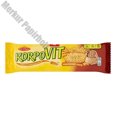 Keksz GYŐRI Korpovit teljes kiörlésű 174 g