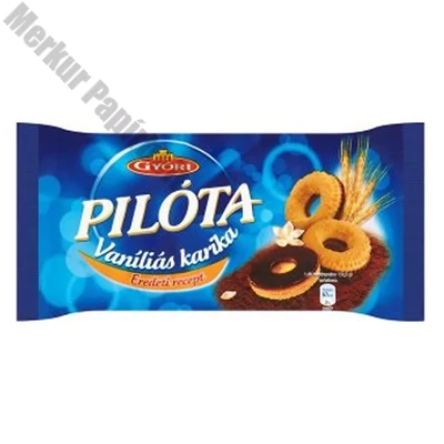Keksz PILÓTA vaníliás karika étbevonóval 300 g