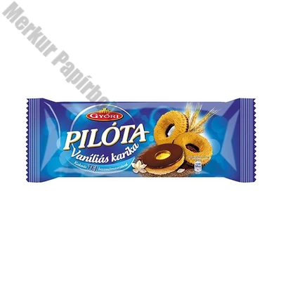 Keksz PILÓTA vaníliás karika tejbevonóval 150 g