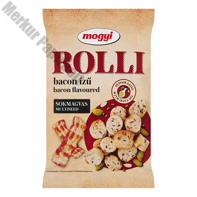 Kenyérkarika MOGYI Rolli sokmagvas baconos 65 g