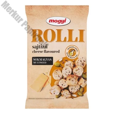 Kenyérkarika MOGYI Rolli sokmagvas sajtos 65 g