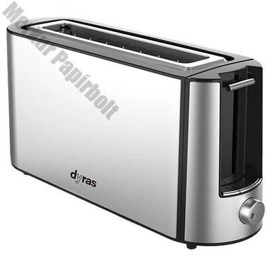 Kenyérpirító DYRAS T-391X 2 nyílás ezüst