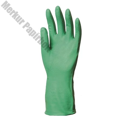 Kesztyű vegyszerálló COVERGUARD nitril érdes zöld 9-es 2 darab/pár