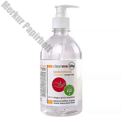 Kézfertőtlenítő folyadék CLEANME.LIFE pumpás mangó 500 ml