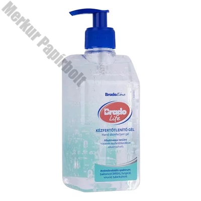 Kézfertőtlenítő gél BRADOLIFE pumpás 500 ml
