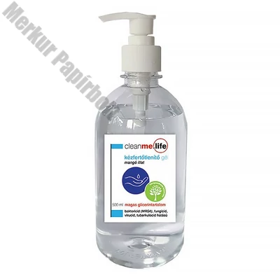 Kézfertőtlenítő gél CLEANME.LIFE pumpás mangó 500 ml