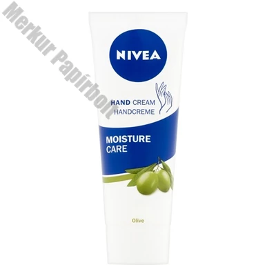 Kézkrém NIVEA Moisture Care Oliva 75 ml tubusos