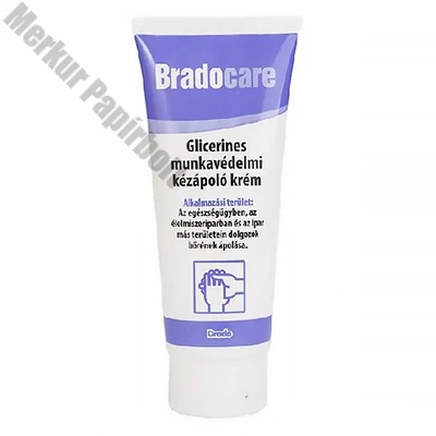 Kézkrém munkavédelmi BRADOCARE 100ml tubusos glicerines