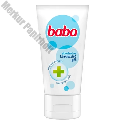 Kéztisztító gél BABA alkoholos 50ml