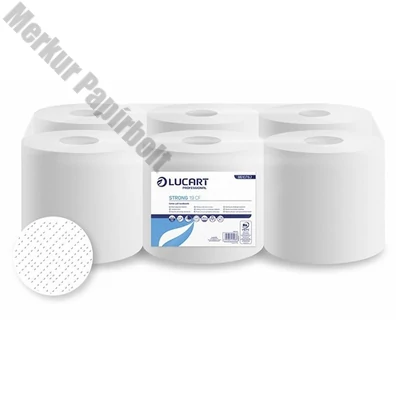 Kéztörlő tekercses LUCART Strong 19 CF 100 m fehér 2 rétegű
