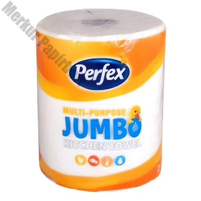 Kéztörlő tekercses háztartási PERFEX Boni Jumbo 2 rétegű 1 tekercses