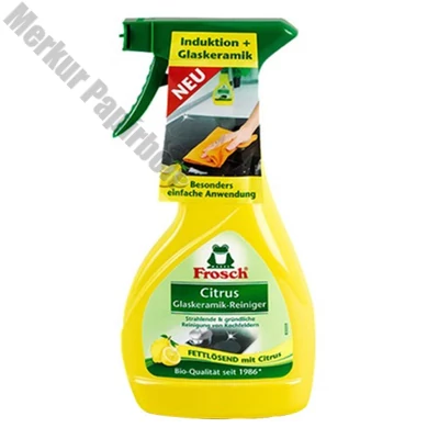 Konyhai tisztítószer FROSCH kerámai főzőlaphoz citrom környezetbarát 300 ml