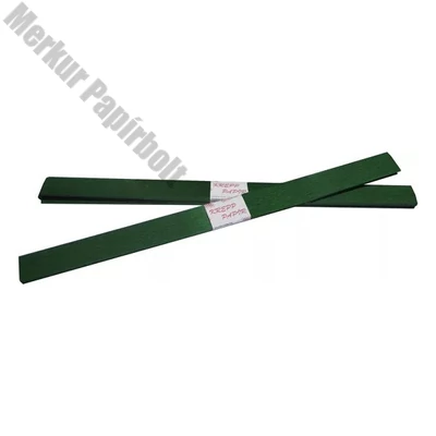 Krepp papír 50x200cm sötétzöld 24